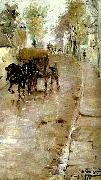 Nils Kreuger grand rue, bourg-la-reine oil